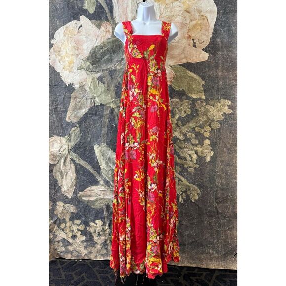 NWT Free People ONE Aloha One Piece Wide Leg Floral Jumpsuit Size Xs - Picture 6 of 11